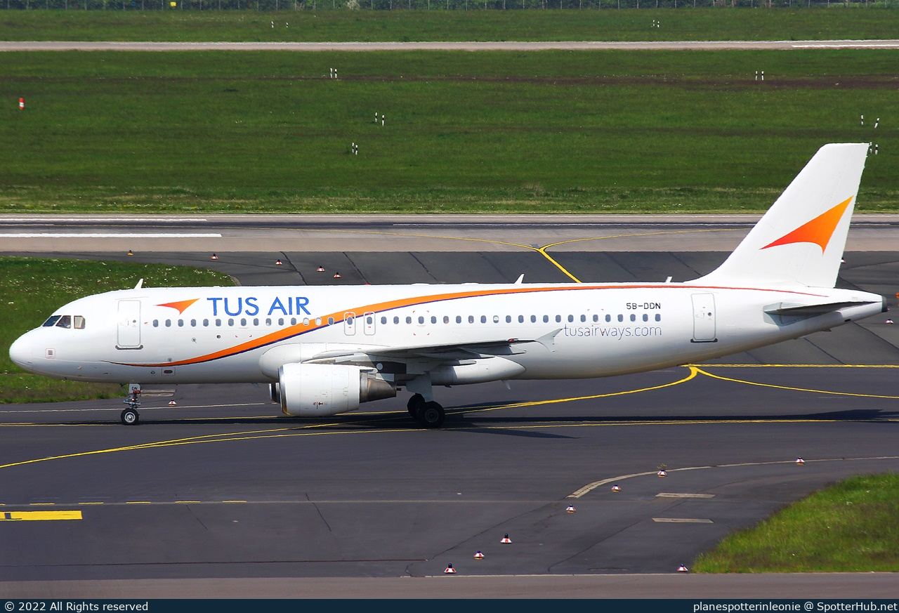 Photo of 5B-DDN - Airbus A320-214 operated by TUS Airways