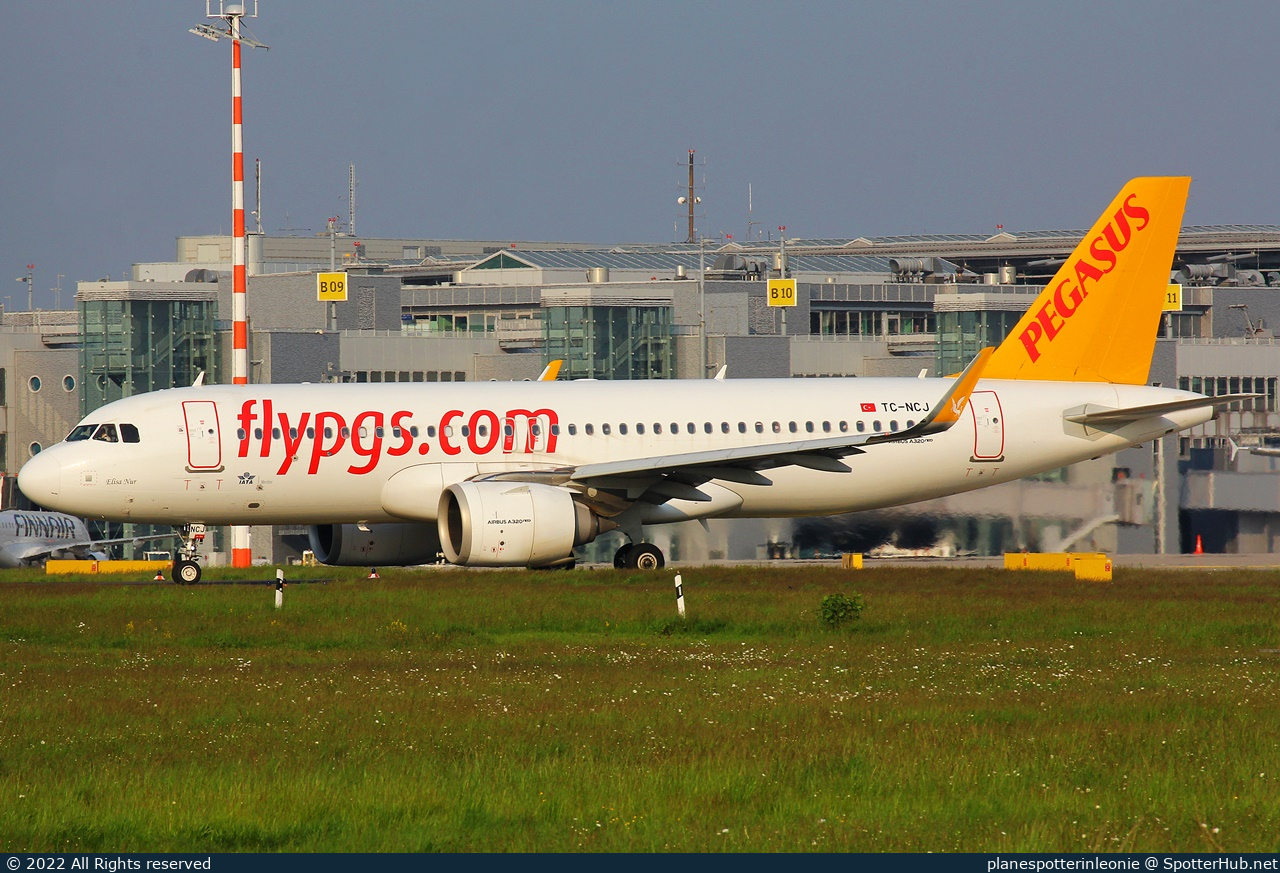 Photo of TC-NCJ - Airbus A320-251N operated by Pegasus Airlines
