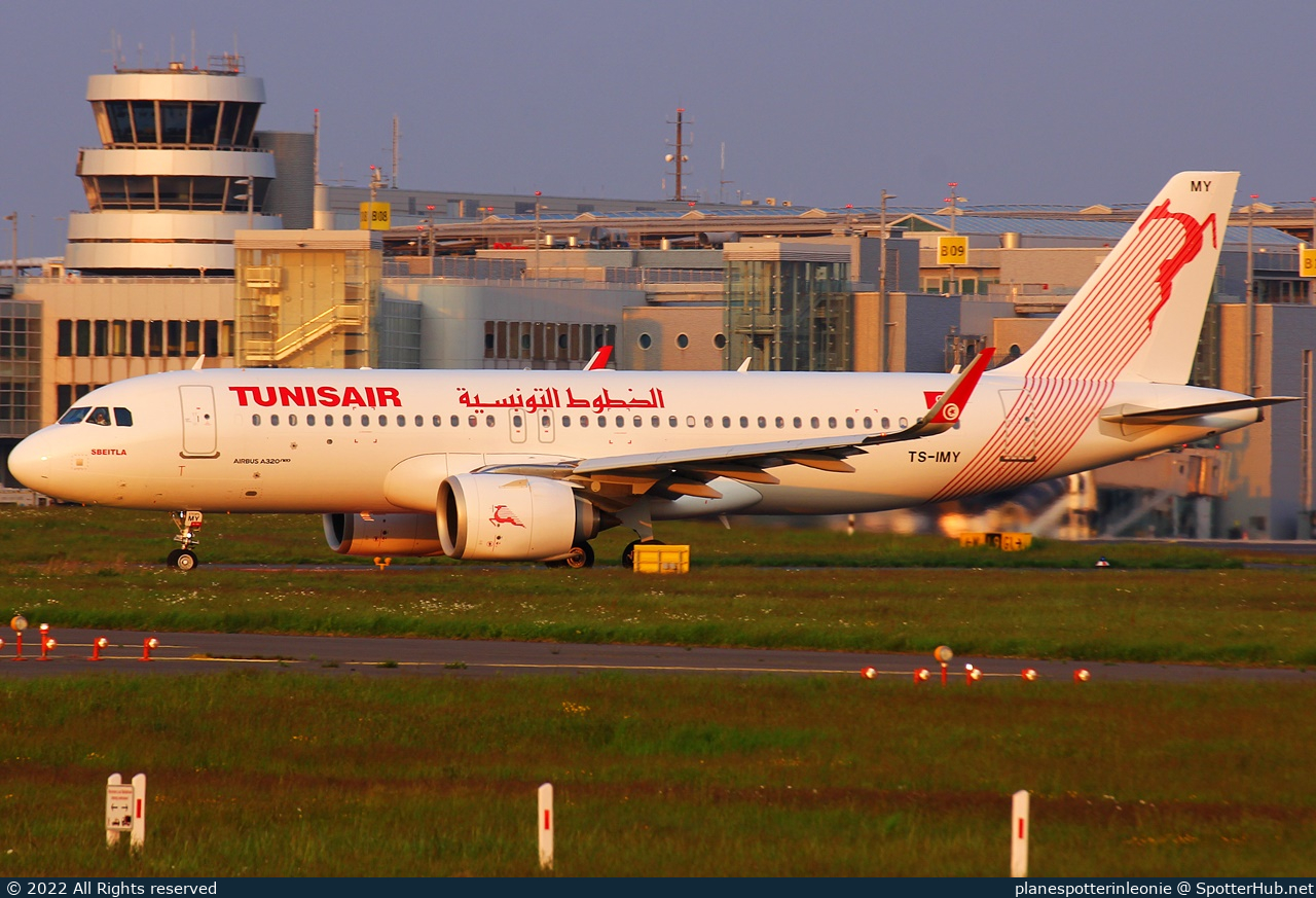 Photo of TS-IMY - Airbus A320-251N operated by Tunisair