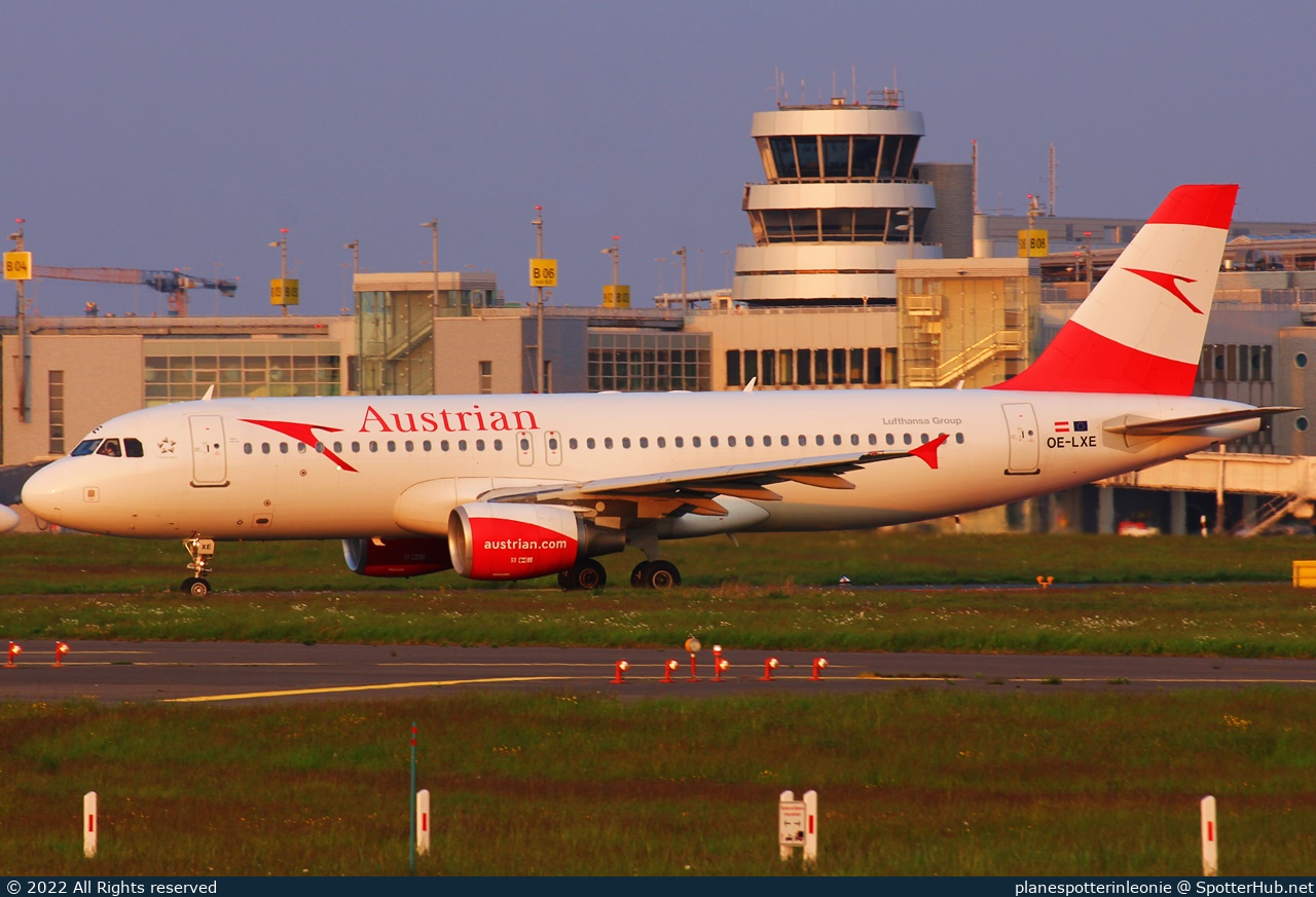 Photo of OE-LXE - Airbus A320-216 operated by Austrian Airlines