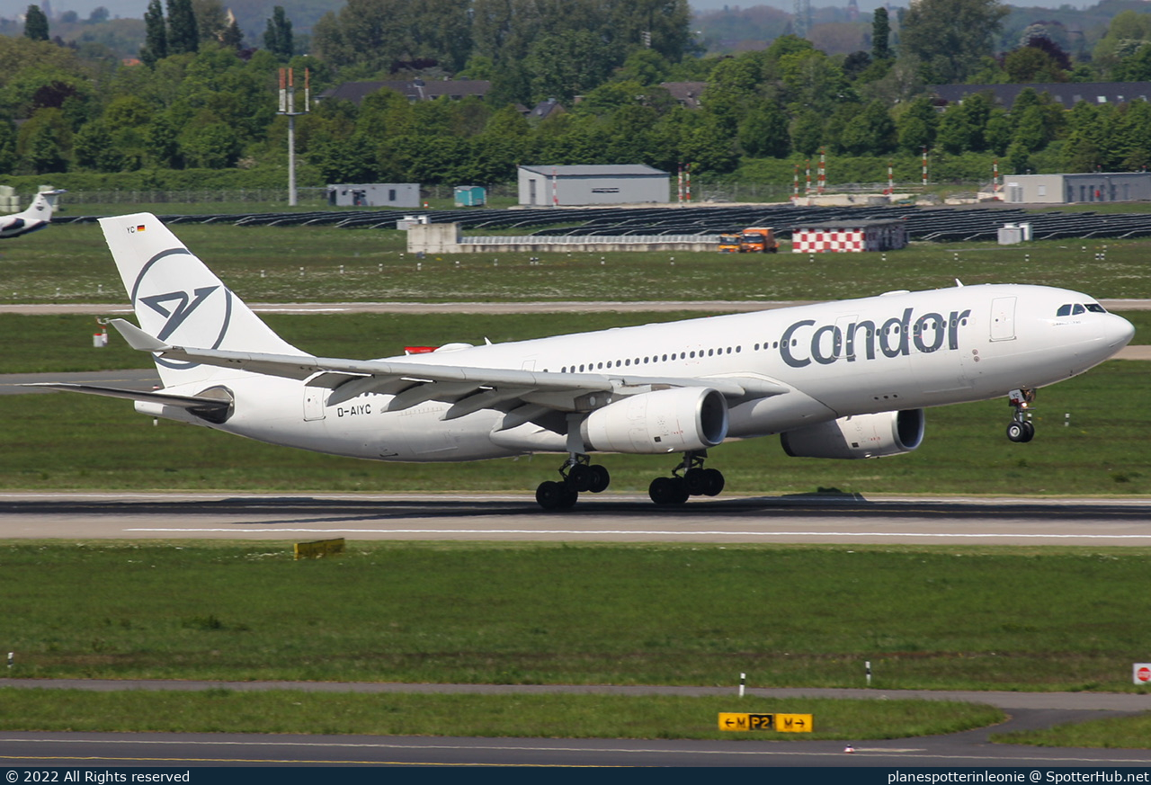 Photo of D-AIYC - Airbus A330-243 operated by Condor