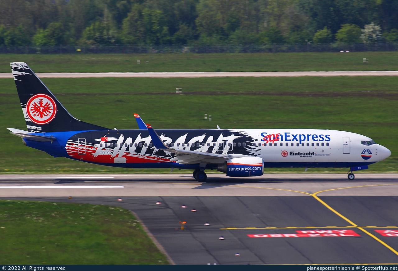 Photo of TC-SPC - Boeing 737-8AS operated by SunExpress