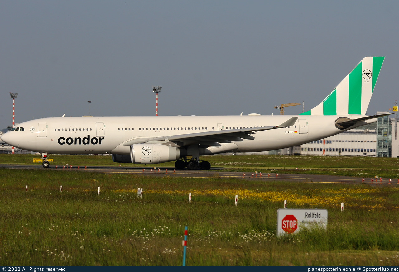 Photo of D-AIYD - Airbus A330-243 operated by Condor