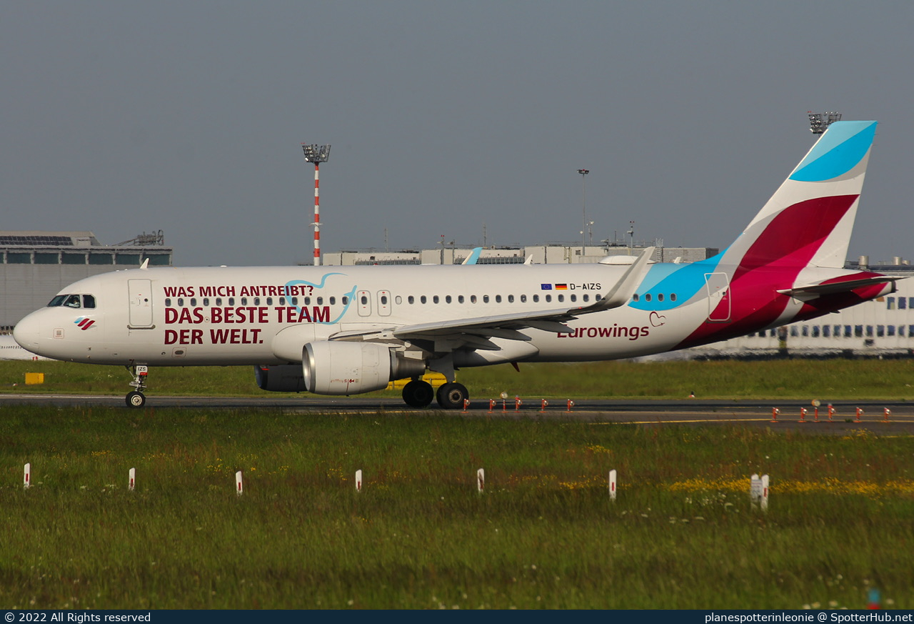 Photo of D-AIZS - Airbus A320-214 operated by Eurowings