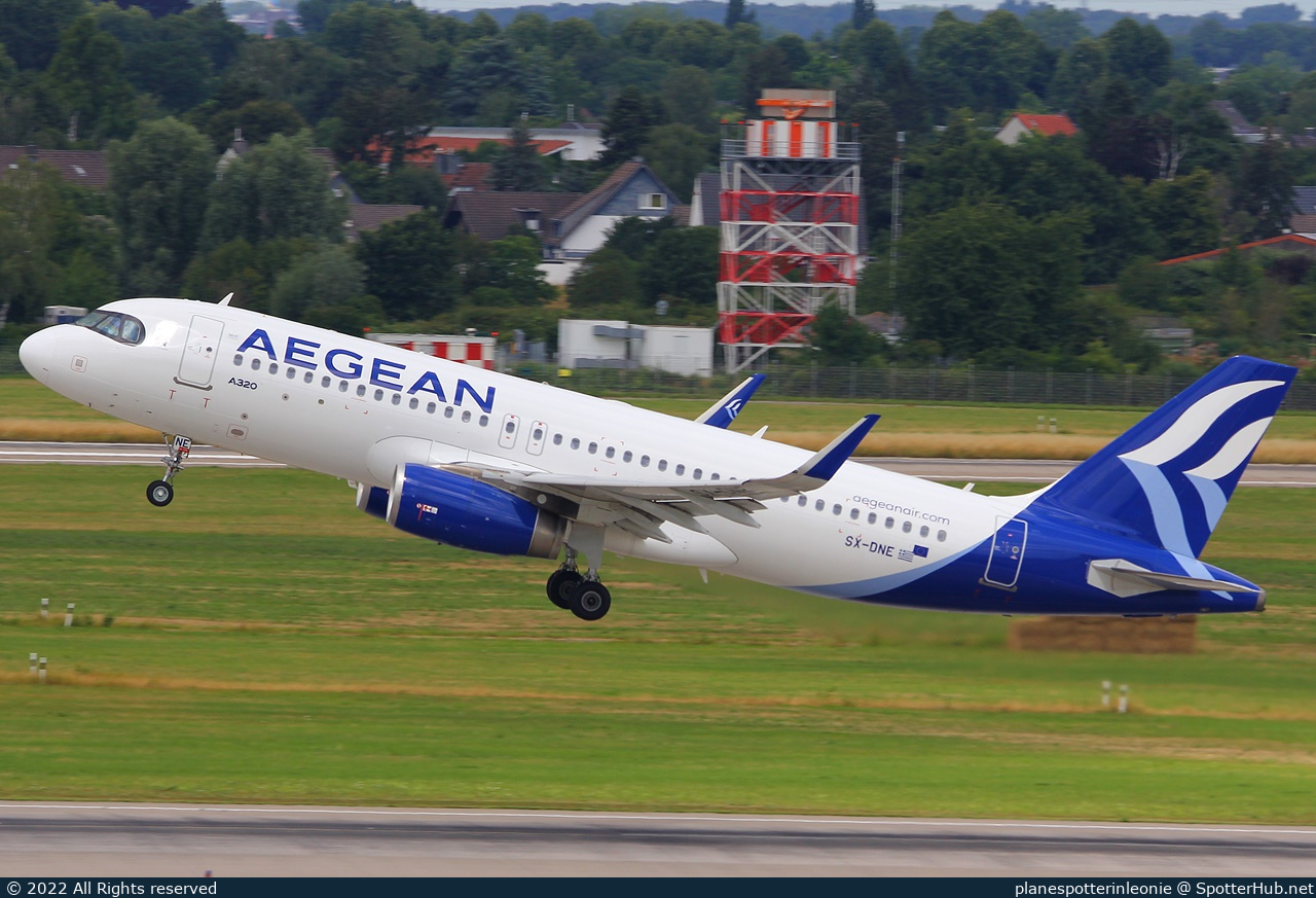 Photo of SX-DNE - Airbus A320-232 operated by Aegean Airlines
