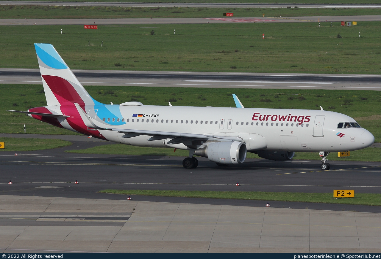 Photo of D-AEWR - Airbus A320-214 operated by Eurowings
