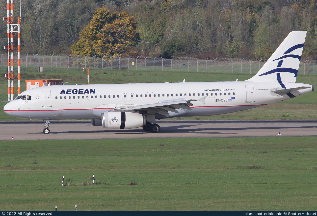 Photo of SX-DVJ - Airbus A320-232 operated by Aegean Airlines