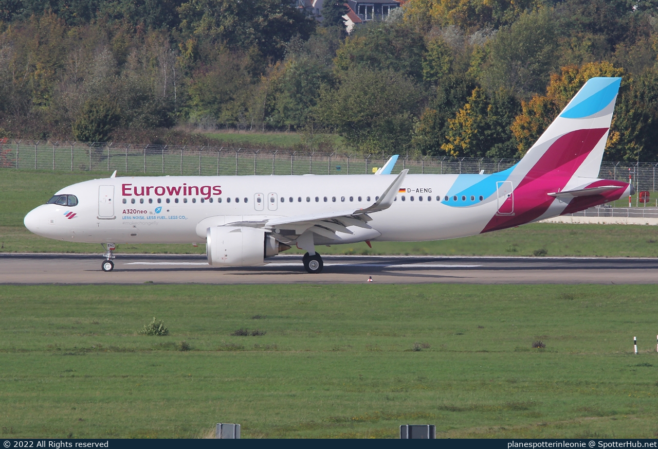 Photo of D-AENG - Airbus A320-251N operated by Eurowings