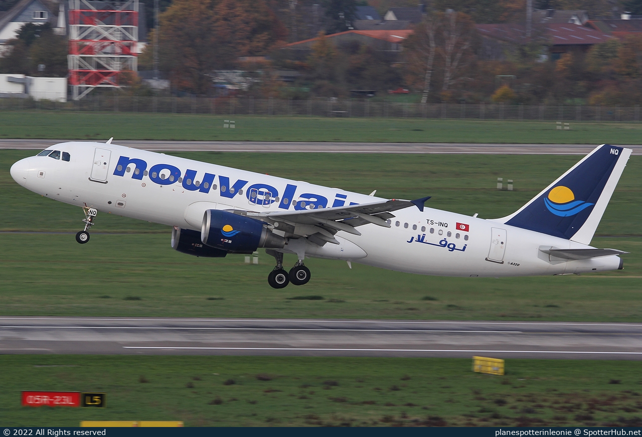 Photo of TS-INQ - Airbus A320-214 operated by Nouvelair
