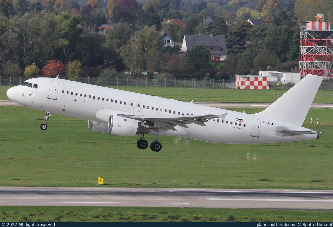 Photo of JY-JAT - Airbus A320-211 operated by Jordan Aviation