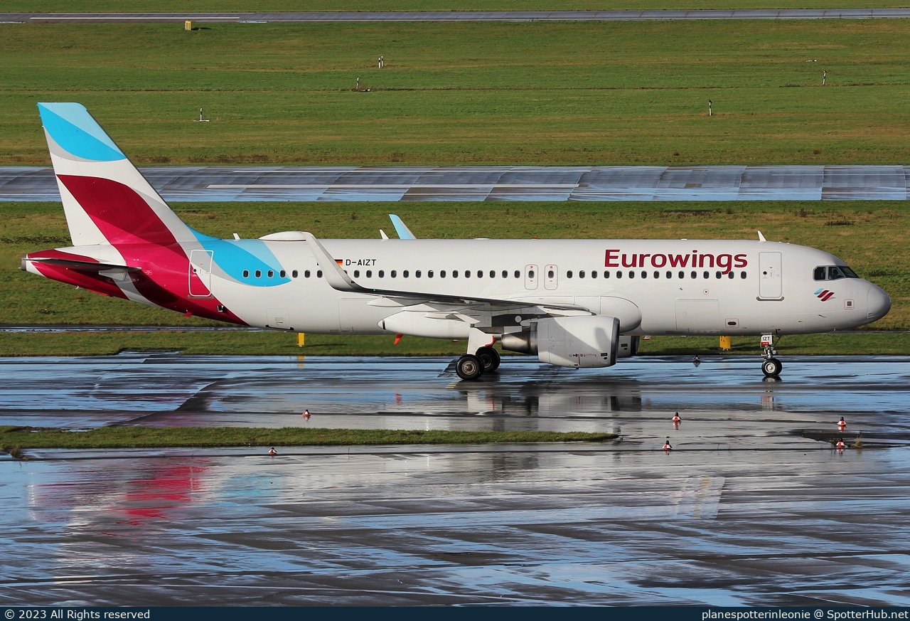 Photo of D-AIZT - Airbus A320-214 operated by Eurowings