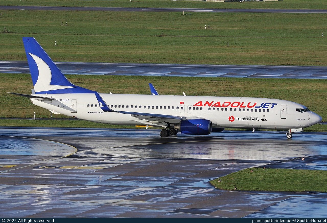 Photo of TC-JGY - Boeing 737-8F2 operated by AnadoluJet
