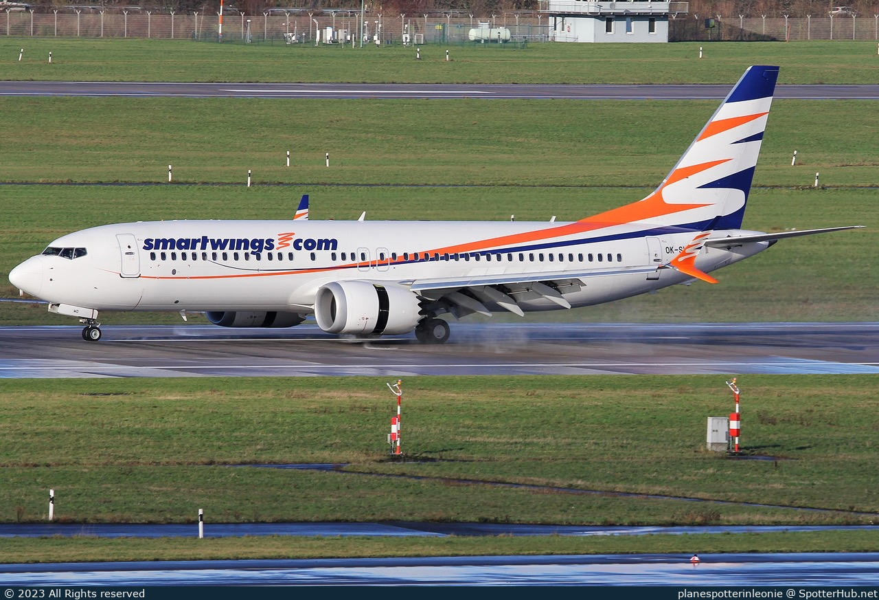 Photo of OK-SWD - Boeing 737 MAX 8 operated by SmartWings