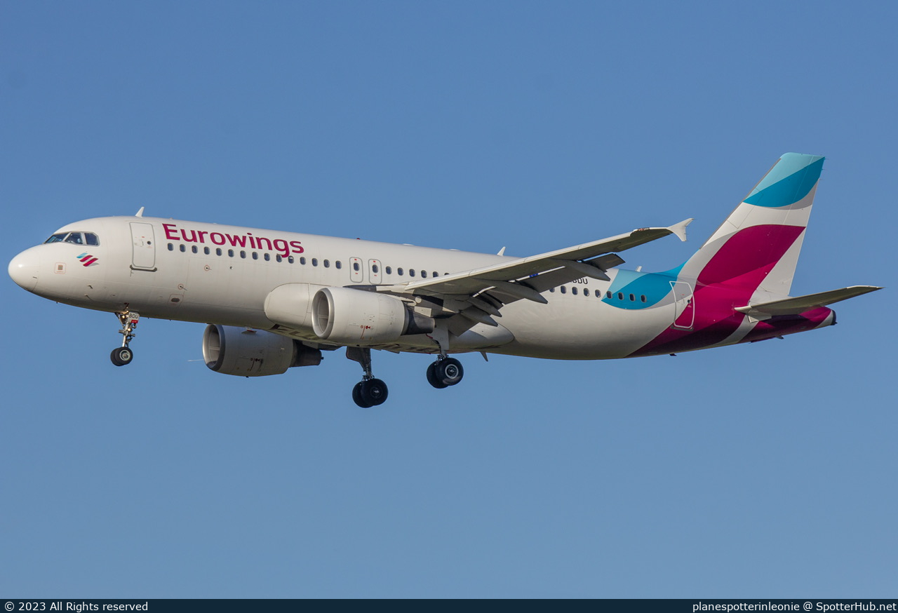 Photo of D-ABDU - Airbus A320-214 operated by Eurowings