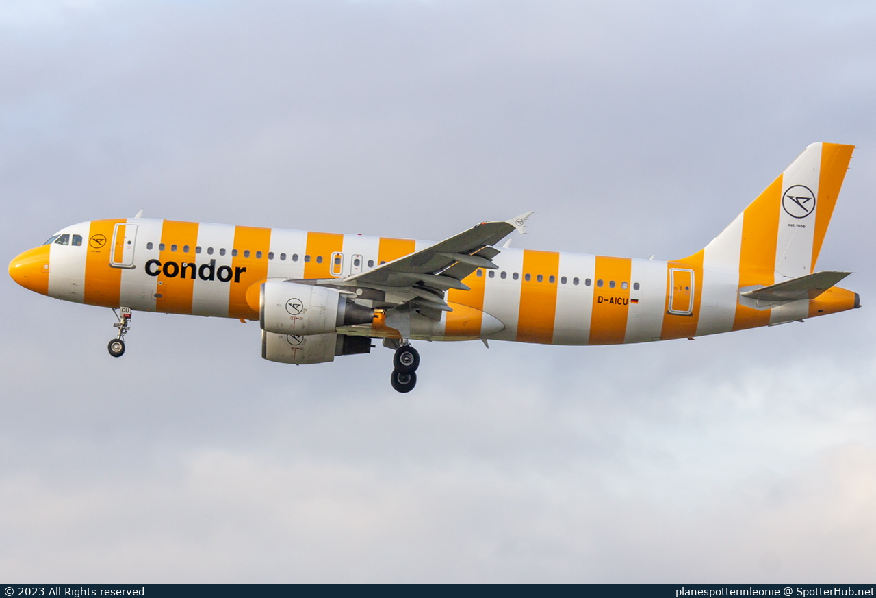Photo of D-AICU - Airbus A320-214 operated by Condor