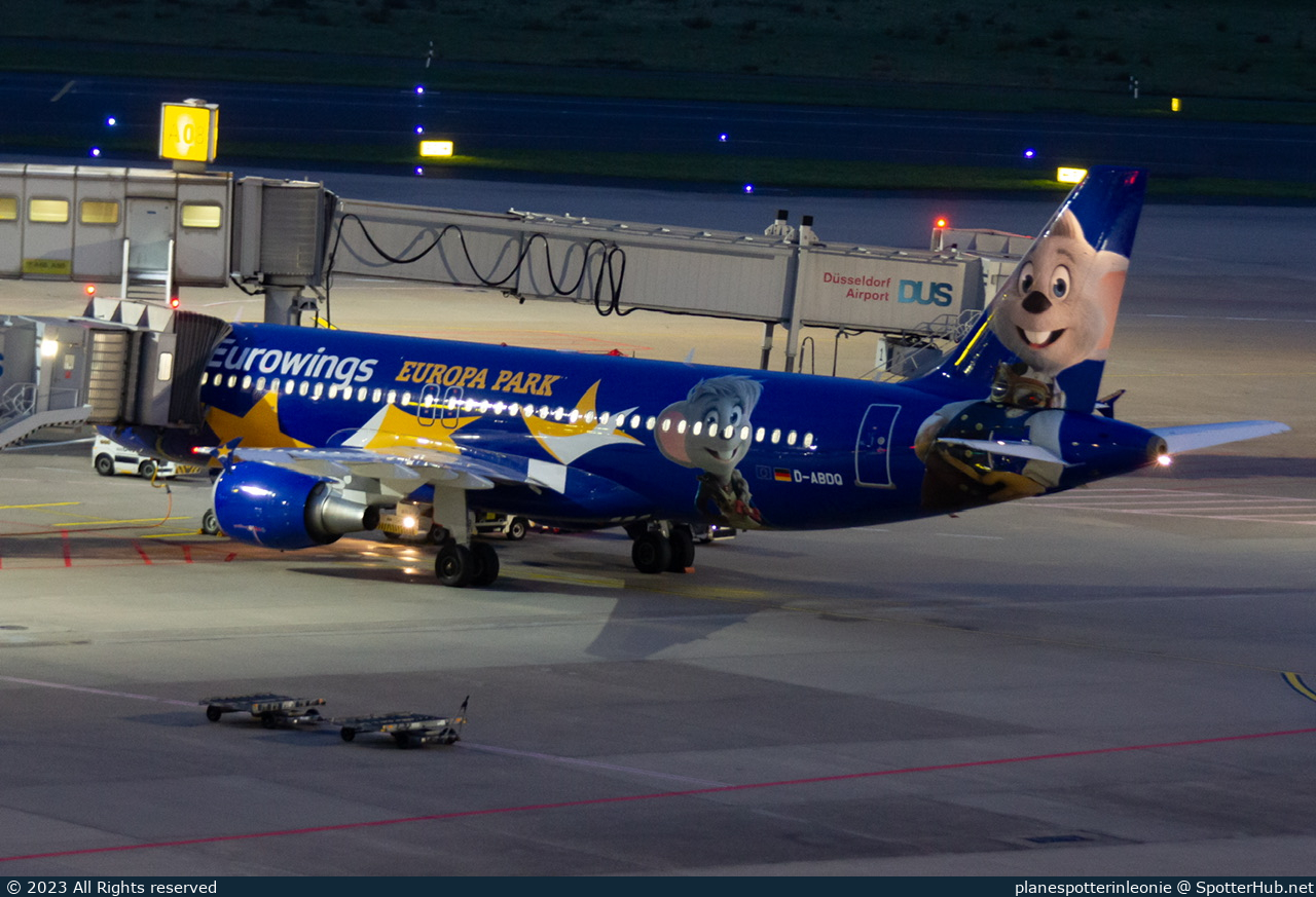 Photo of D-ABDQ - Airbus A320-214 operated by Eurowings