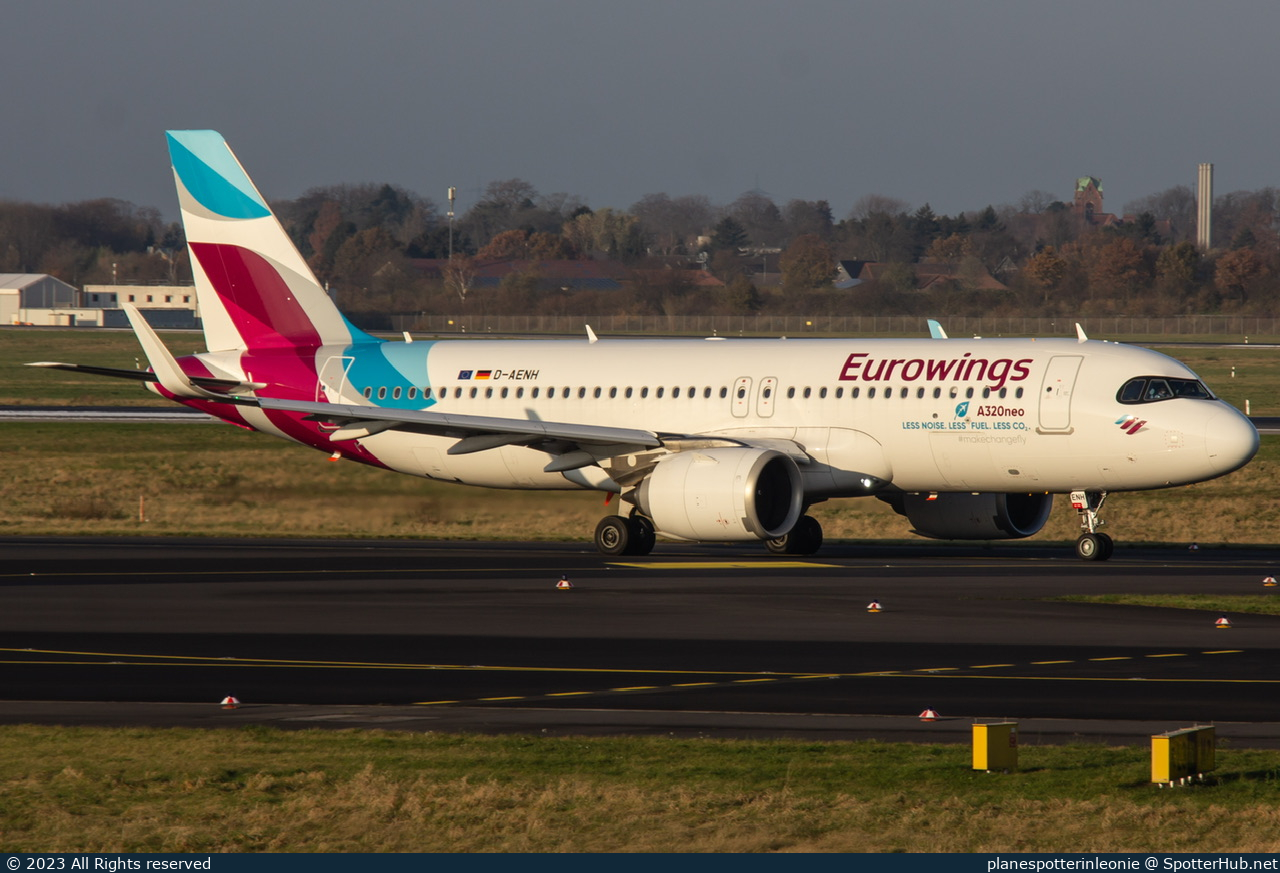 Photo of D-AENH - Airbus A320-251N operated by Eurowings