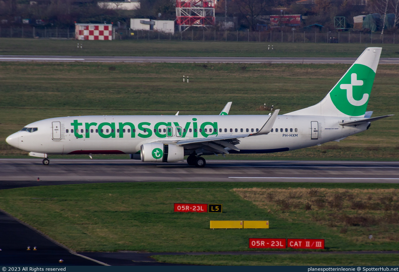 Photo of PH-HXM - Boeing 737-8K2 operated by Transavia
