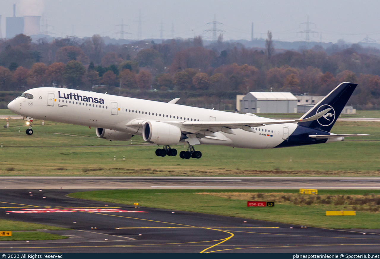 Photo of D-AIXB - Airbus A350-941 operated by Lufthansa