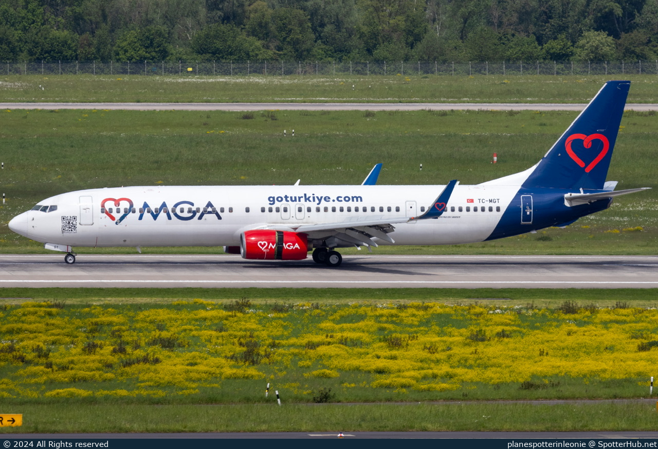 Photo of TC-MGT - Boeing 737-9GP(ER) operated by Mavi Gök Airlines