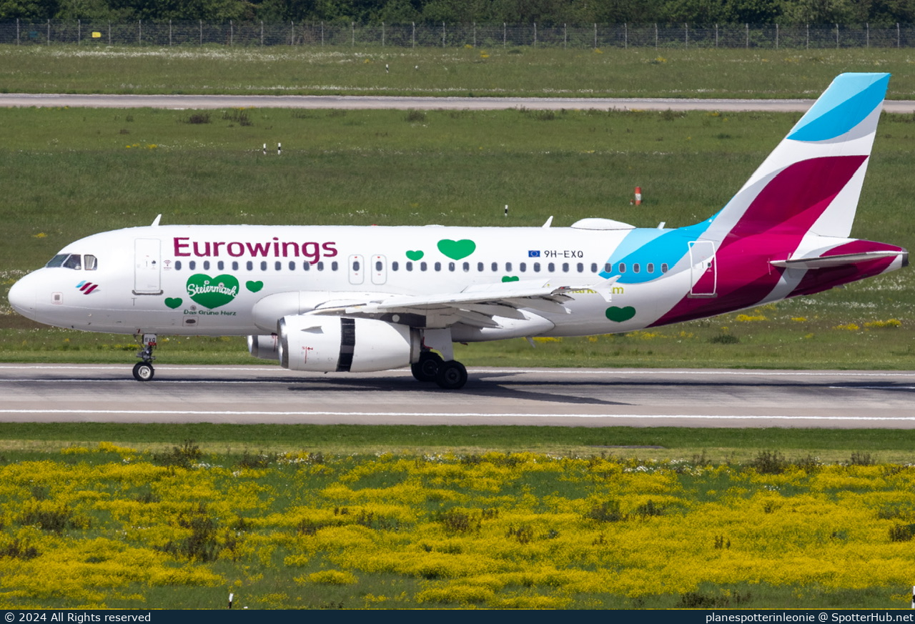 Photo of 9H-EXQ - Airbus A319-132 operated by Eurowings Europe Malta