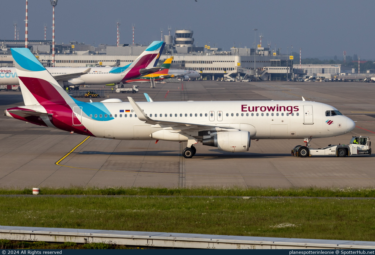 Photo of D-AEWI - Airbus A320-214 operated by Eurowings