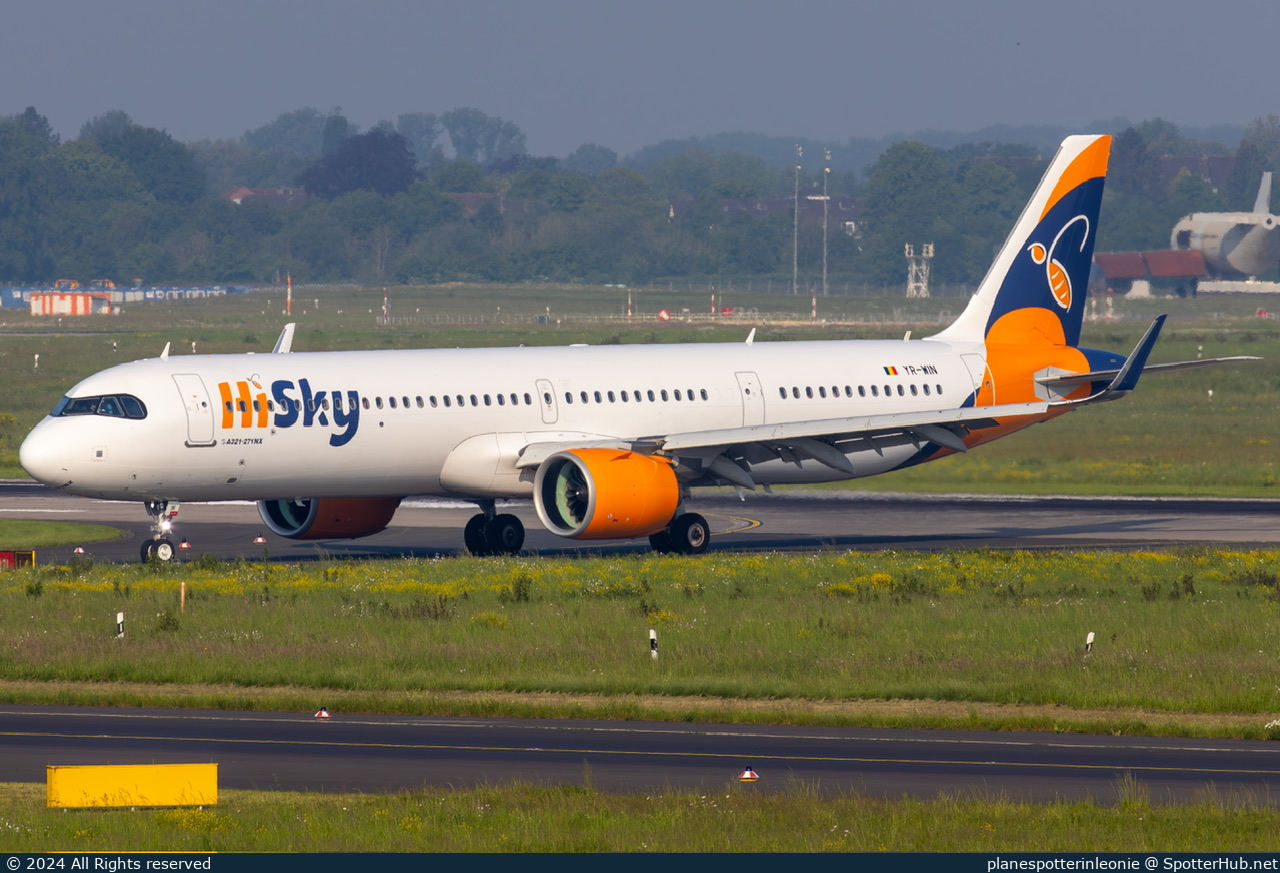 Photo of YR-WIN - Airbus A321-271NX operated by HiSky Europe