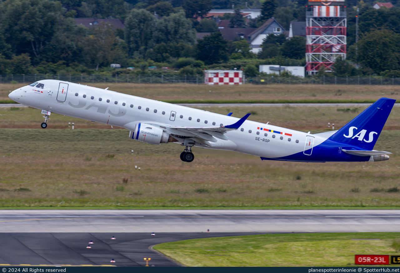Photo of SE-RSP - Embraer ERJ-195LR operated by SAS Link
