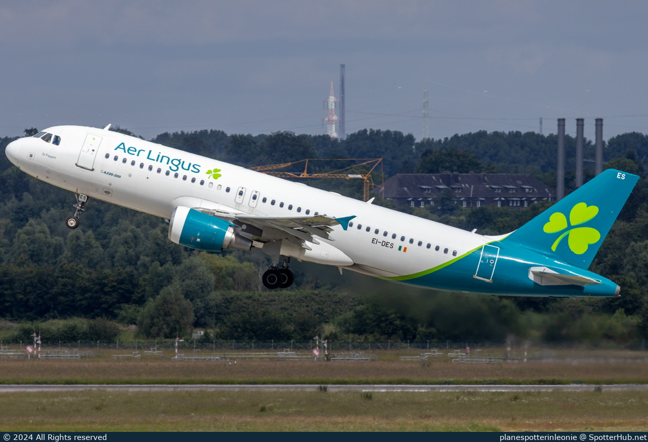 Photo of EI-DES - Airbus A320-214 operated by Aer Lingus
