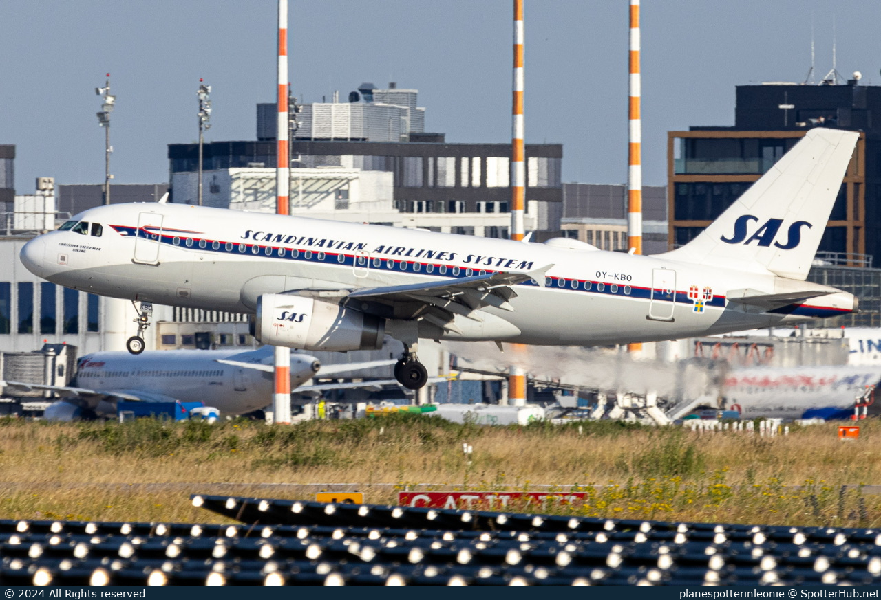 Photo of OY-KBO - Airbus A319-132 operated by SAS Scandinavian Airlines