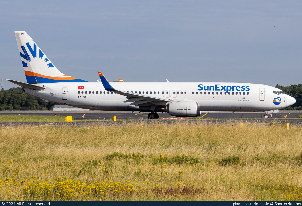 Photo of TC-SPI - Boeing 737-82R operated by SunExpress