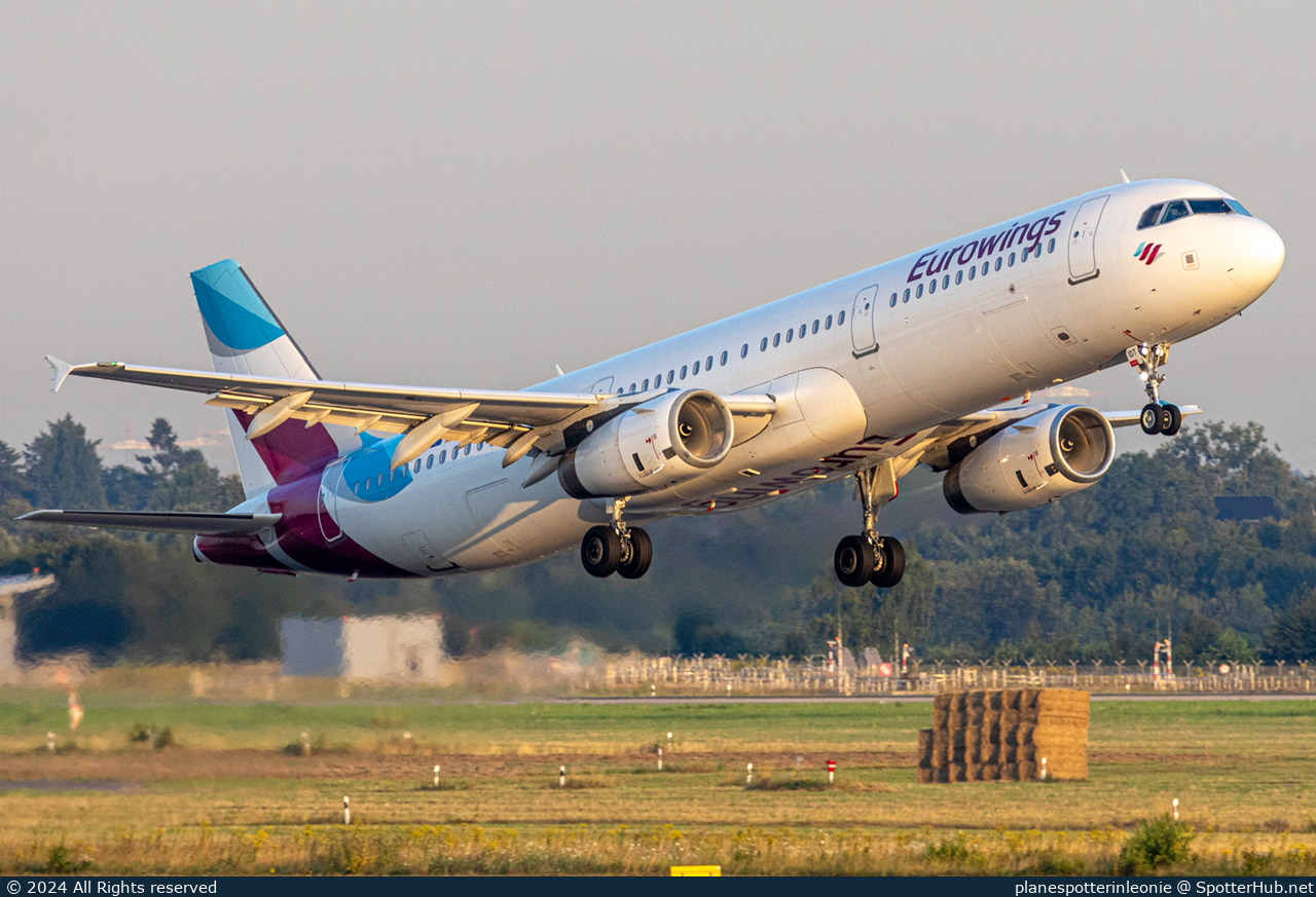 Photo of D-AIDT - Airbus A321-231 operated by Eurowings