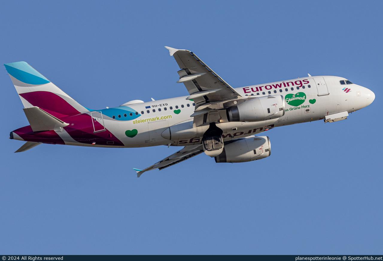 Photo of 9H-EXQ - Airbus A319-132 operated by Eurowings Europe Malta