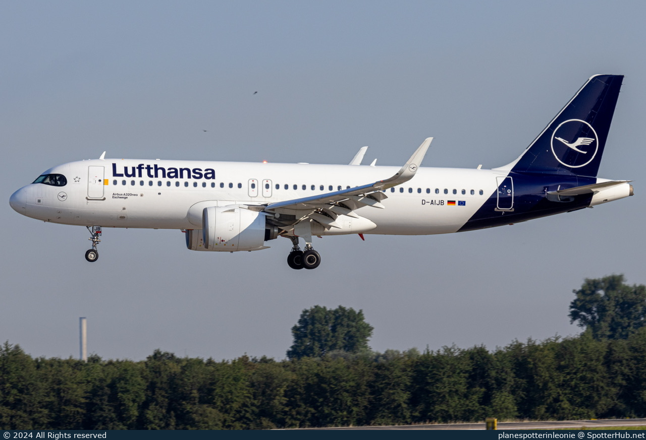 Photo of D-AIJB - Airbus A320-271N operated by Lufthansa