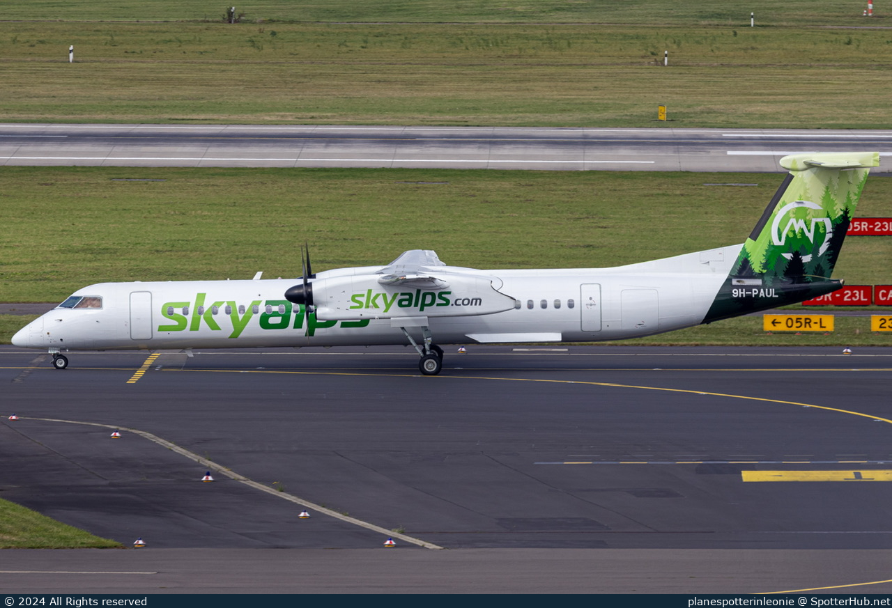 Photo of 9H-PAUL - Bombardier DHC-8-402 Dash 8 Q400 operated by SkyAlps