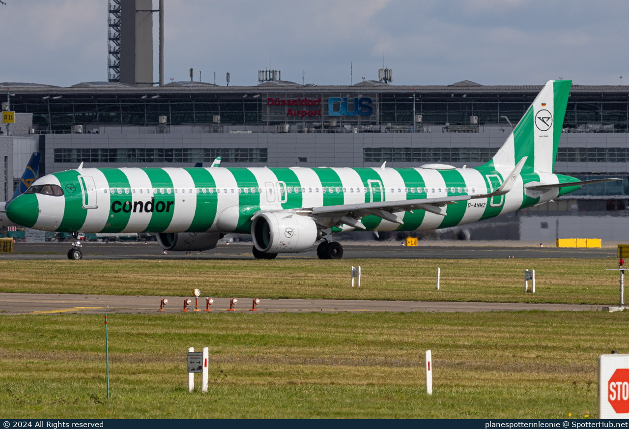 Photo of D-ANMZ - Airbus A321-271NX operated by Condor