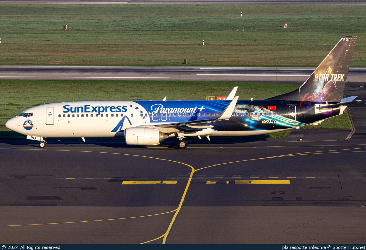 Photo of TC-SPO - Boeing 737-8MA operated by SunExpress