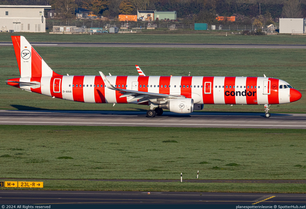 Photo of D-AIAA - Airbus A321-211 operated by Condor