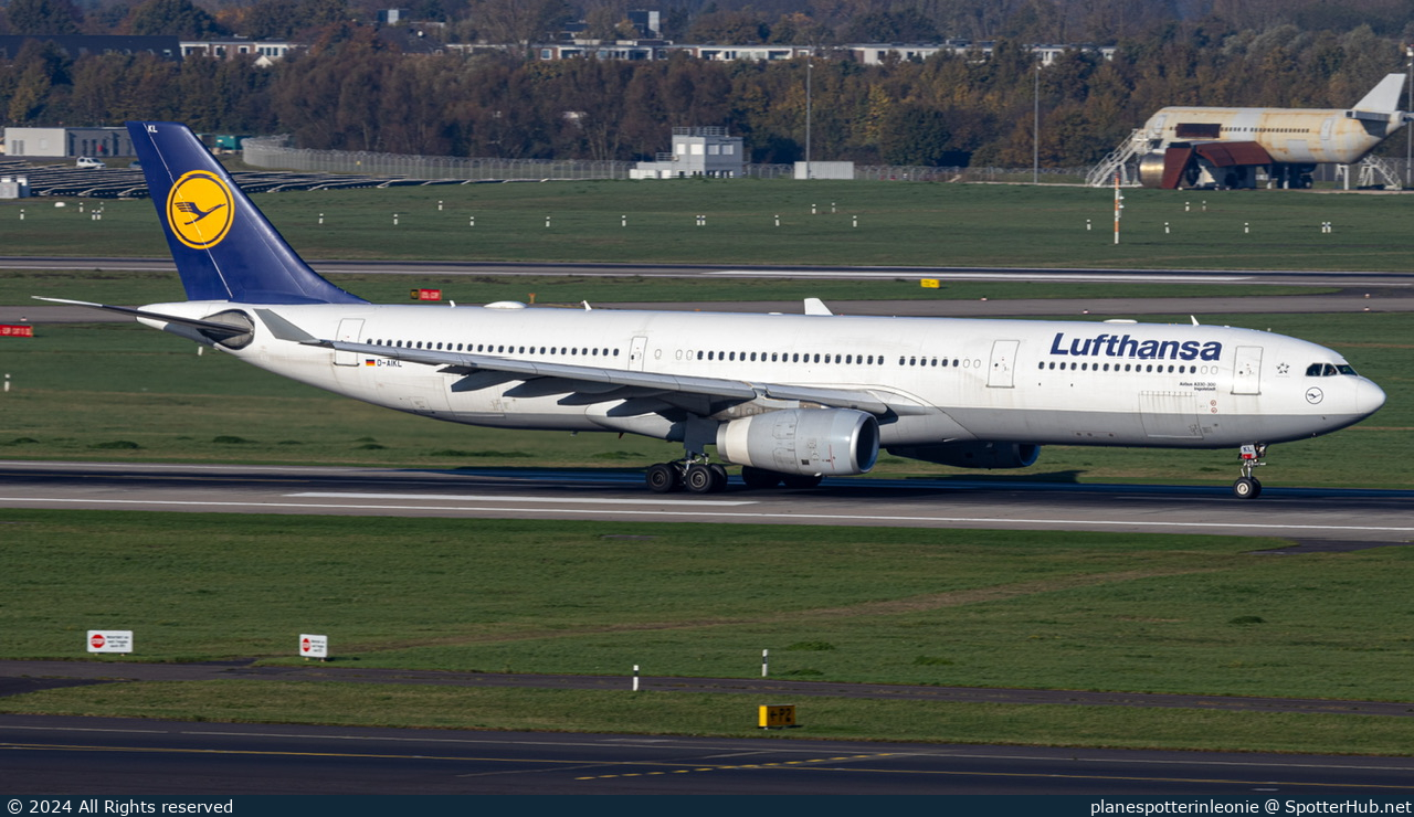 Photo of D-AIKL - Airbus A330-343 operated by Lufthansa