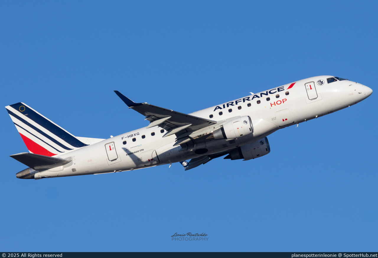Photo of F-HBXG - Embraer ERJ-170STD operated by Air France HOP