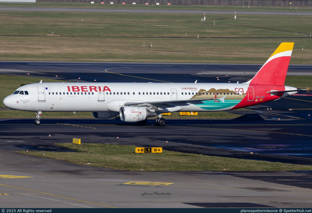Photo of EC-JZM - Airbus A321-212 operated by Iberia