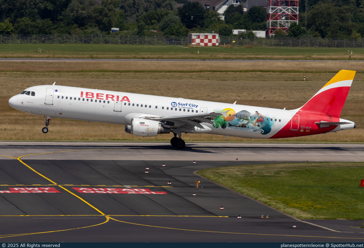 Photo of EC-ILP - Airbus A321-213 operated by Iberia