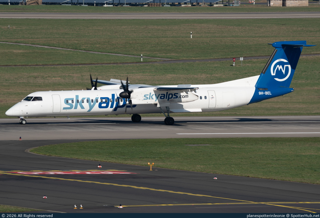 Photo of 9H-BEL - Bombardier DHC-8-402 Dash 8 Q400 operated by SkyAlps