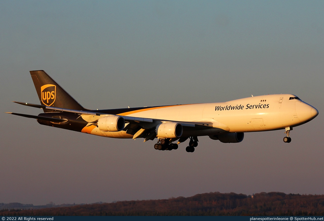 Photo of N607UP - Boeing 747-84AF operated by UPS United Parcel Service