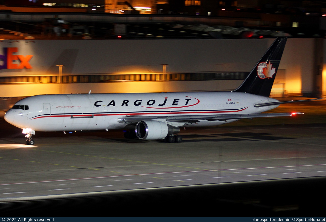 Photo of C-GUAJ - Boeing 767-35E(ER)(BCF) operated by Cargojet Airways