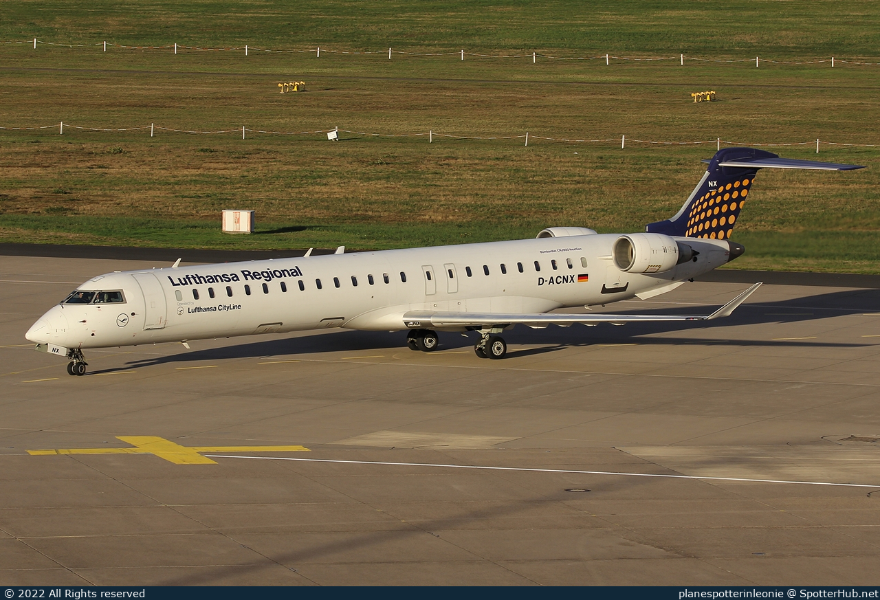 Photo of D-ACNX - Bombardier CRJ-900LR operated by Lufthansa CityLine