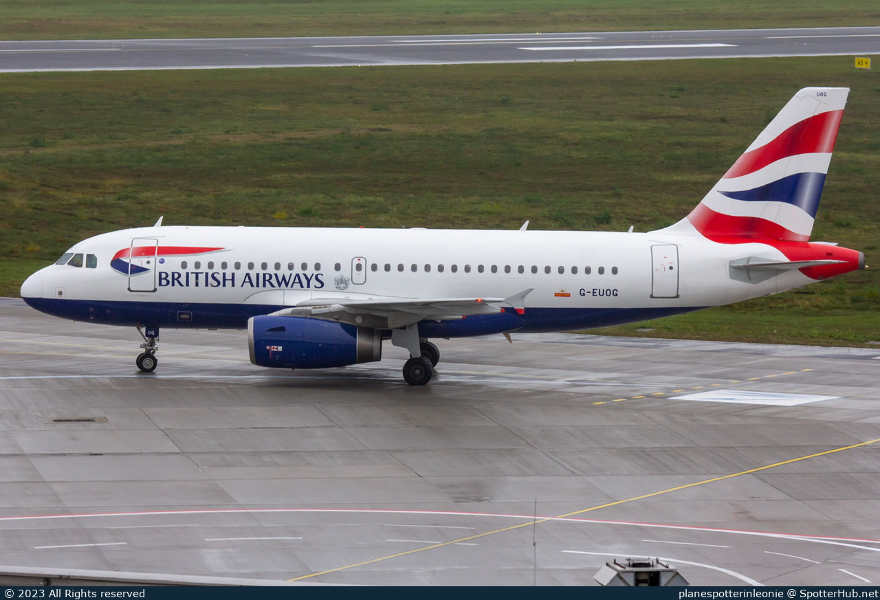 Photo of G-EUOG - Airbus A319-131 operated by British Airways