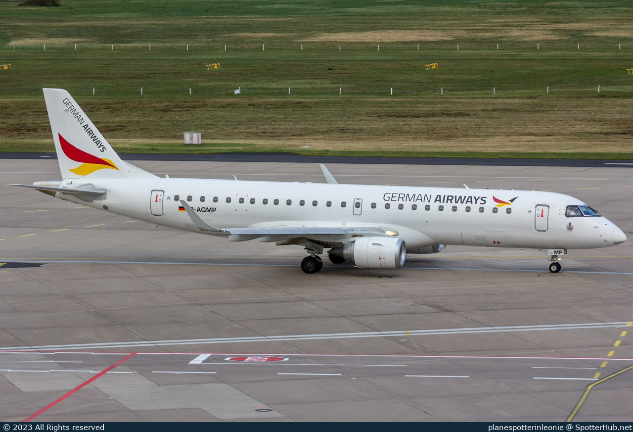 Photo of D-AGMP - Embraer ERJ-190AR operated by German Airways