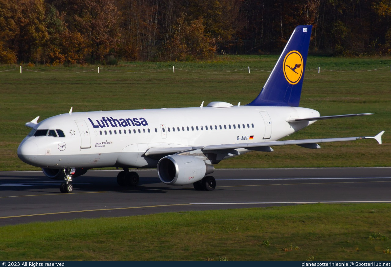 Photo of D-AIBD - Airbus A319-112 operated by Lufthansa