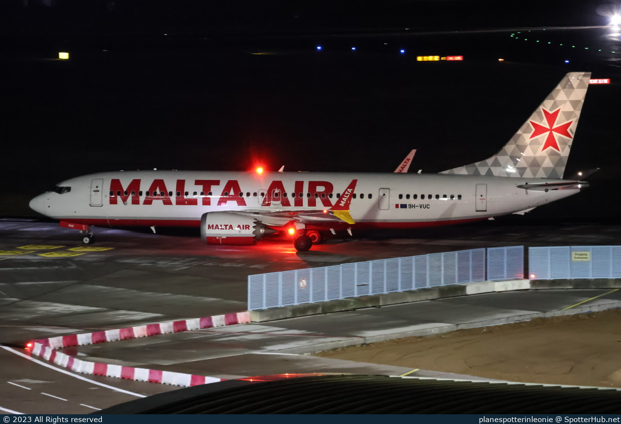 Photo of 9H-VUC - Boeing 737 MAX 8-200 operated by Malta Air